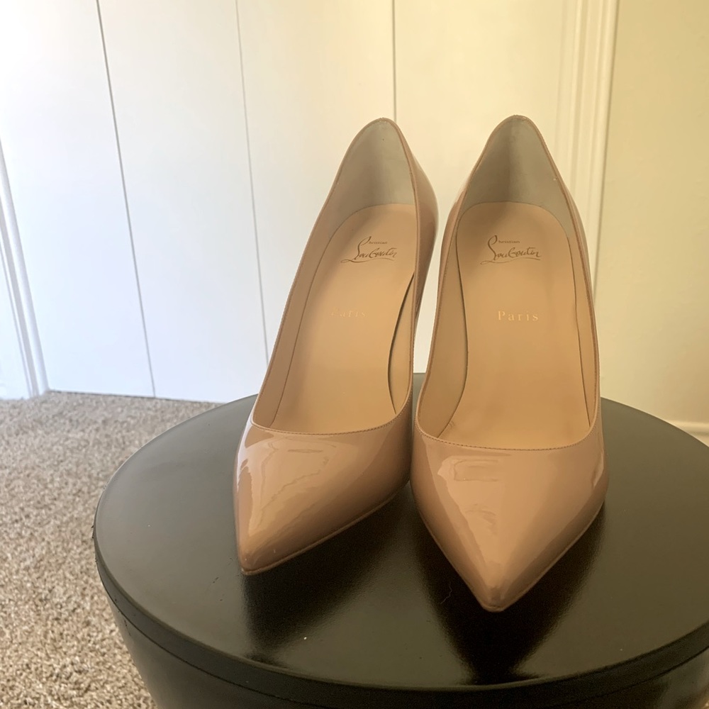 Brand New Christian Louboutin Décolleté Patent Heels